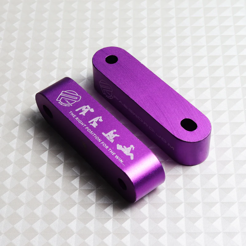 1 Set Purple Password JDM Hood Vent Spacer Risers 90-01 Integra / 88-00 Civic New - Image 7
