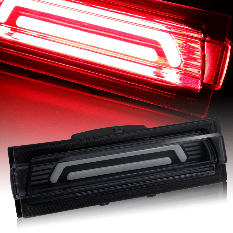 1991-1996 Chevrolet Corvette G2 LED 3RD Brake Light Rear Stop Lamp - Black Housing Smoked Lens
