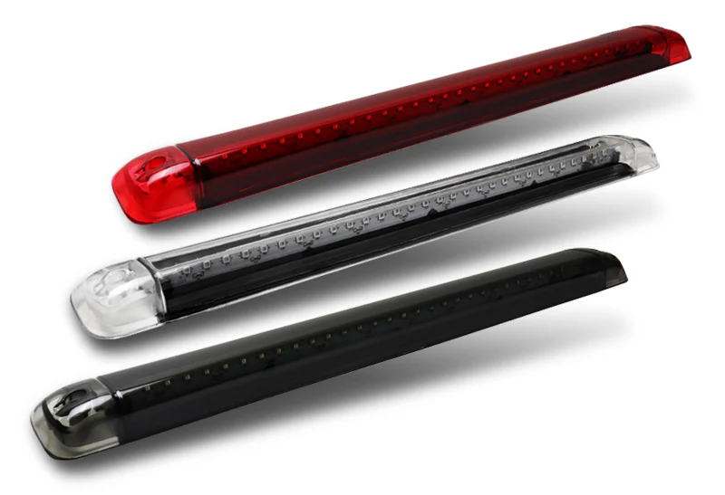 1992–2004 Chevrolet S10 Suburban 1500 LED 3RD Brake Light Rear Stop Lamp - Red Lens - Image 6