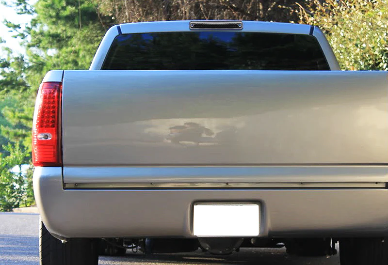 1994-1999 Chevy GMC C/K C10 C1500 C2500 C3500 LED Third Brake Light with Cargo Light - Black Housing Clear Lens - Image 5