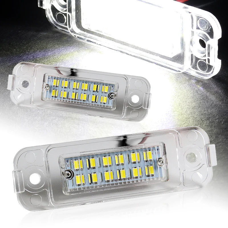 1998-2005 Mercedes-Benz W163 ML-Class White LED License Plate Lights (2pcs)