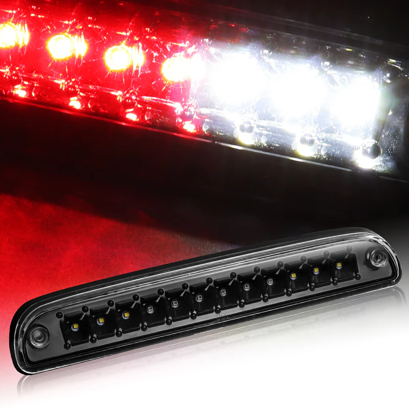 1993-2011 Ford Ranger LED Third Brake Light with Cargo Light - Black Housing Clear Lens