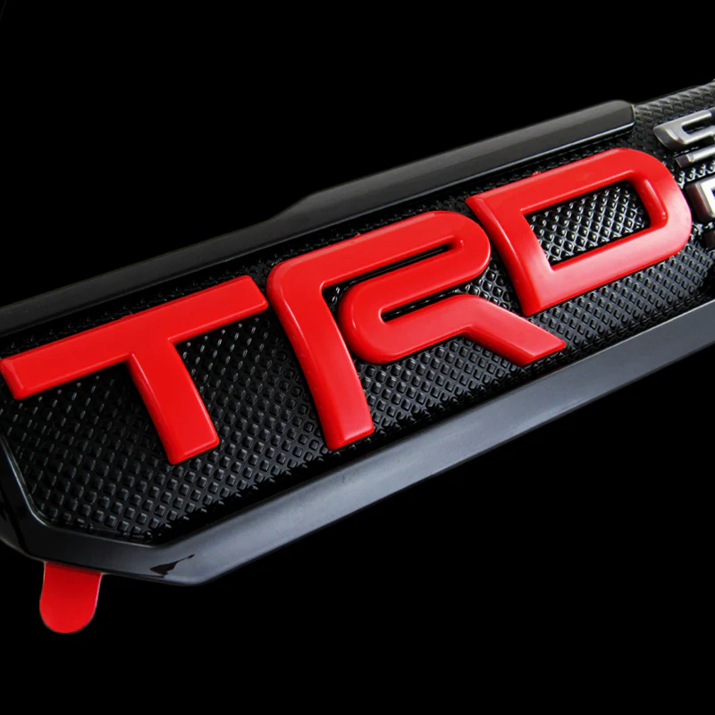 2 pcs TRD SPORT 5.7L V8 3D ABS Molded Nameplate Toyota Tacoma OEM Door Emblem Sticker Badge - Image 8