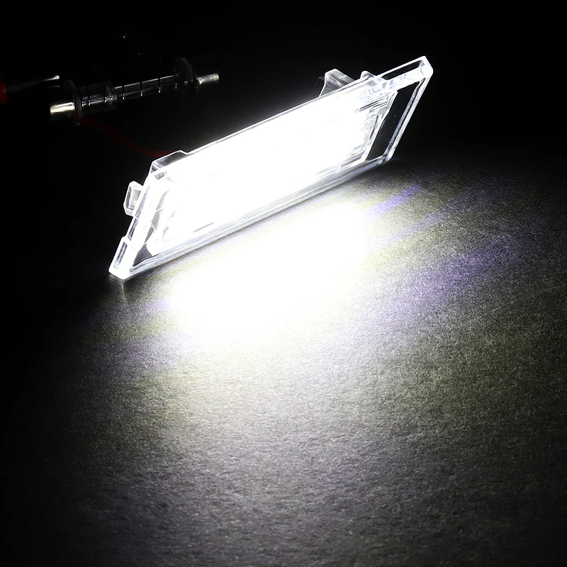 2003-2010 BMW X3 E83 Bright White 18-SMD 6000K LED License Plate Lights (2pcs) - Image 4
