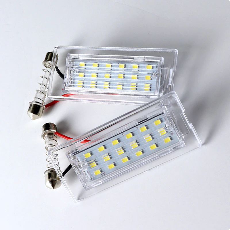 2003-2010 BMW X3 E83 Bright White 18-SMD 6000K LED License Plate Lights (2pcs) - Image 5