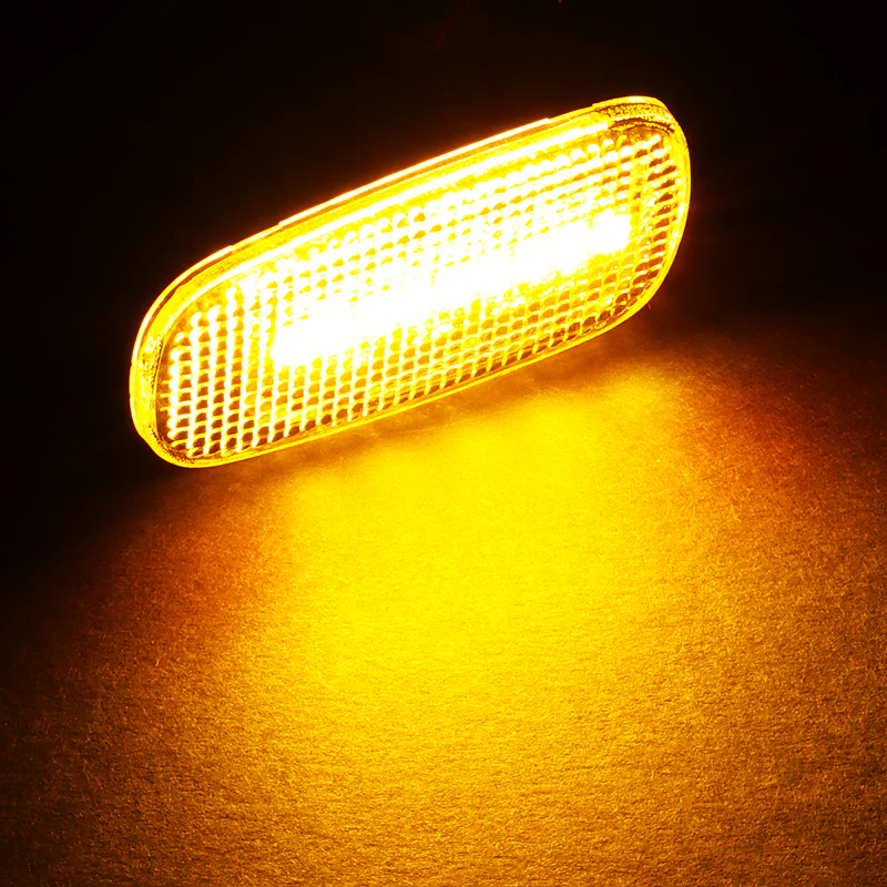 2001-2005 Lexus IS300 Sequential Amber LED Signal Side Marker Lights -Clear Lens - Image 5