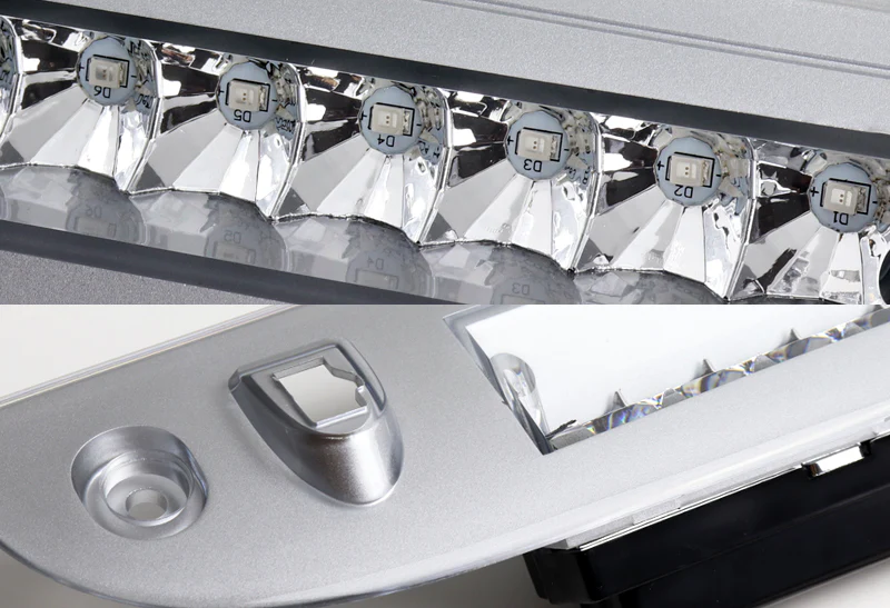 2002-2010 Ford Explorer LED 3RD Brake Light Rear Stop Lamp - Chrome Housing Clear Lens - Image 2