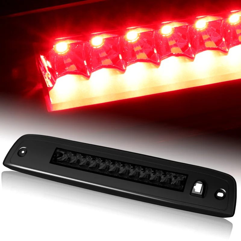 2003-2016 Ford Expedition LED 3RD Brake Light Rear Stop Lamp - Chrome Housing Smoked Lens
