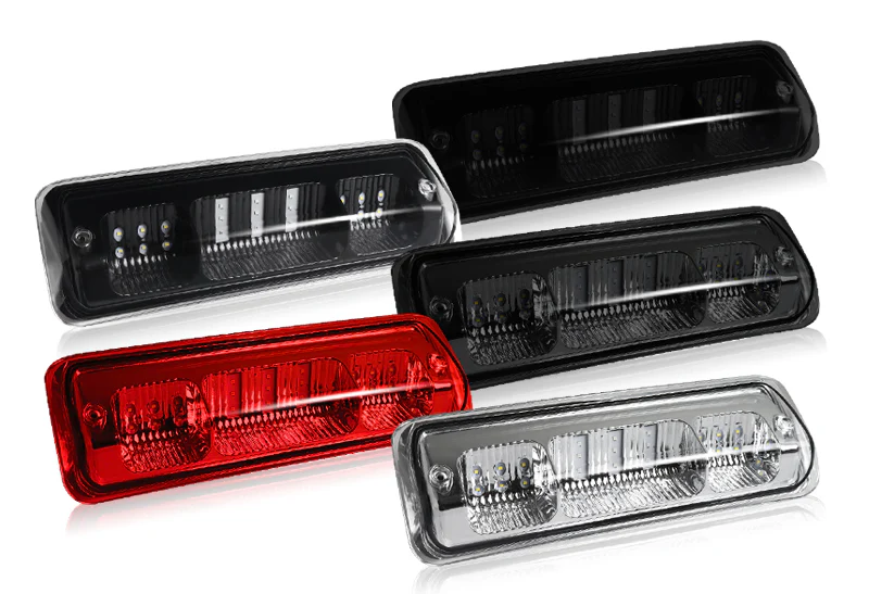 2004-2008 Ford F-150 F150 / Lobo LED Third Brake Light with Cargo Light - Black Housing Smoked Lens - Image 6