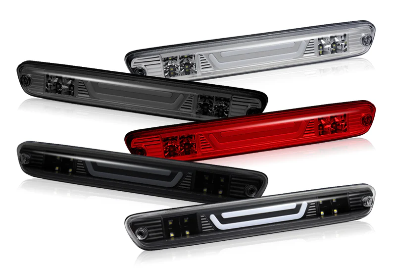 2004-2012 GMC Canyon LED 3RD Brake Chrome Light Rear Stop Lamp - Clear Lens - Image 6