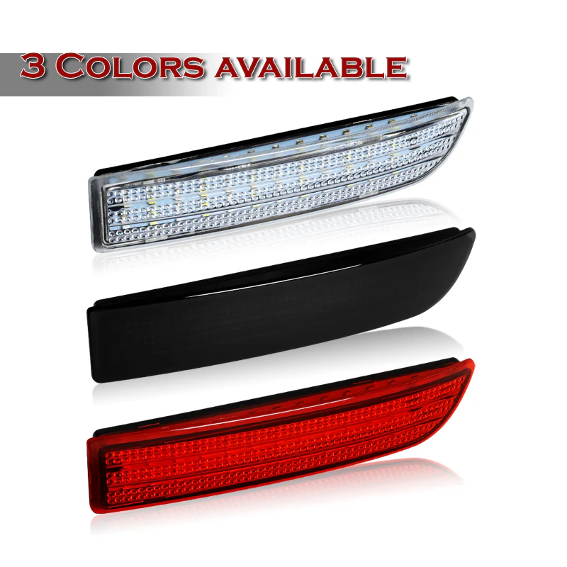 For 2008 – 2014 Scion xD 39-SMD LED Rear Bumper Brake Light Kit -Red Lens - Image 5