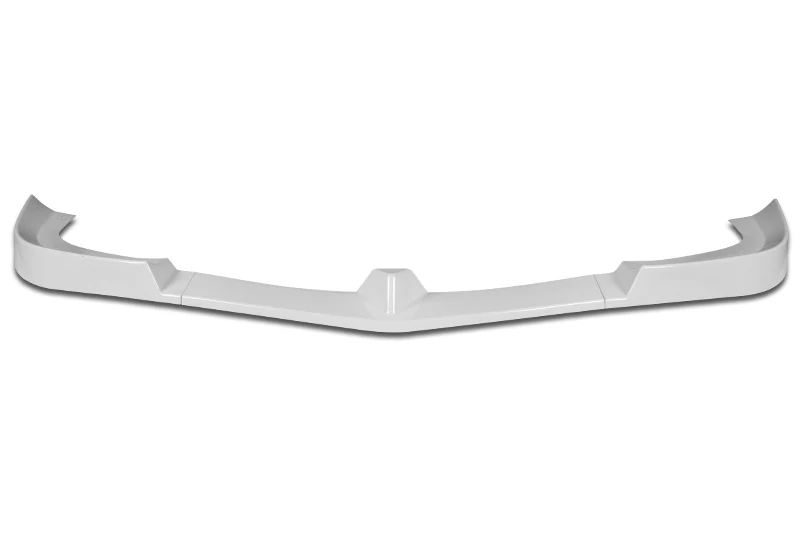 2012-2014 Mercedes C-Class W204 Painted White 3-Piece Front Bumper Body Spoiler Splitter Lip Kit - Image 3