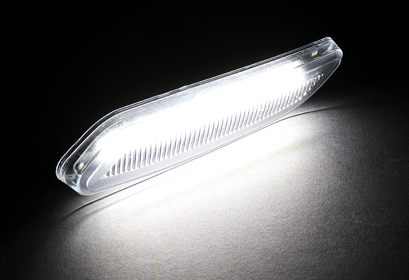 2012-2017 Mini Cooper R60 R61 White LED Turn Signal Front Side Marker Lights -Smoked Lens - Image 4