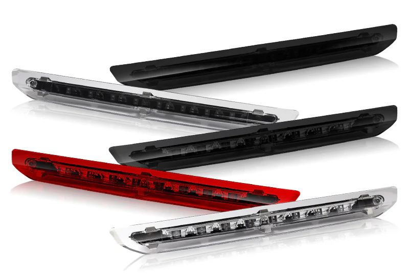 2013-2018 Ford Escape LED 3RD Brake Light Rear Stop Lamp - Chrome Housing Clear Lens - Image 6
