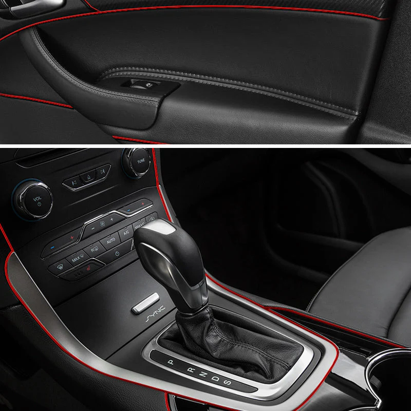 2014-2016 Kia Forte EX LX SX Painted White 3-Piece Front Bumper Body Spoiler Splitter Lip Kit with Moulding Trim Molding Strip - Image 6