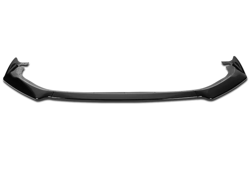 2014-2016 Lexus IS Base Painted Black Front Bumper Body Kit Spoiler Lip 3PCS - Image 3