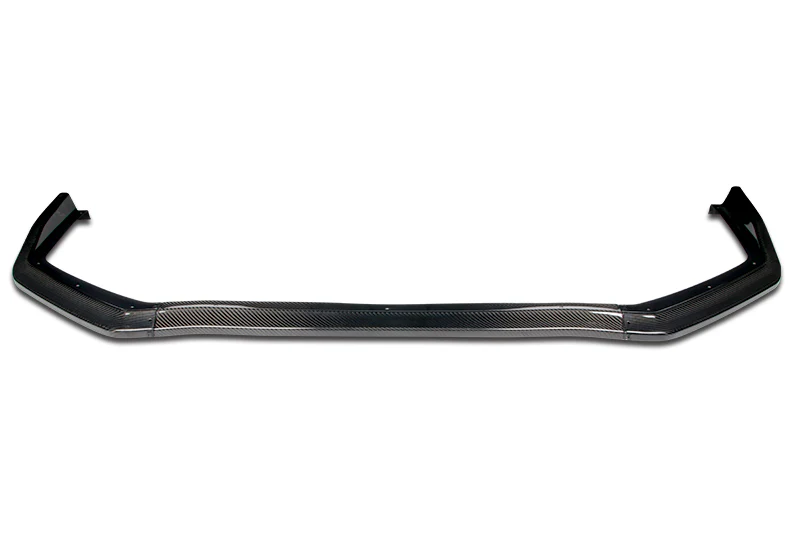 2015-2021 Subaru WRX STi CS-Style Real Carbon Fiber 3-Piece Front Bumper Body Spoiler Splitter Lip Kit - Image 3