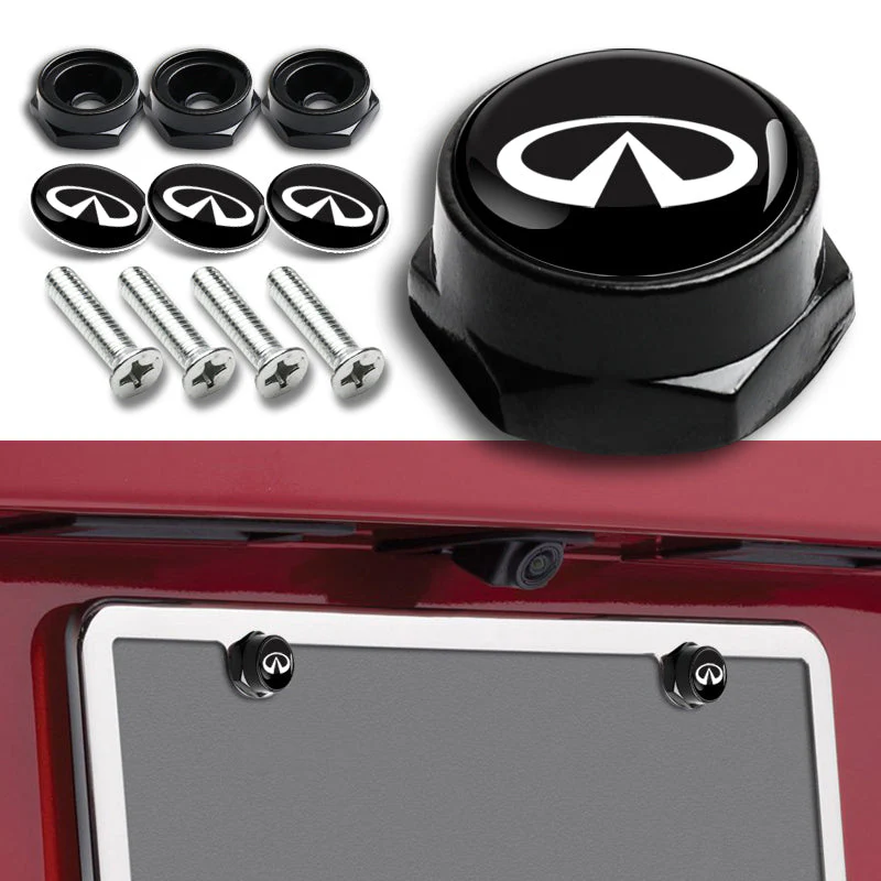 2018-2021 Infiniti Q50 Premium Real Carbon Fiber 3-Piece Front Bumper Body Spoiler Splitter Lip Kit with Screw Bolt Cap Set - Image 8