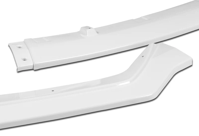 2018-2021 Infiniti Q50 Sport Painted White Front Bumper Body Kit Lip 3PCS - Image 4