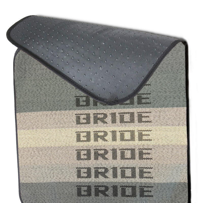 2PCS JDM Bride Racing Fabric Floor Mats Interior Carpets for 2006-11 HONDA CIVIC - Image 8