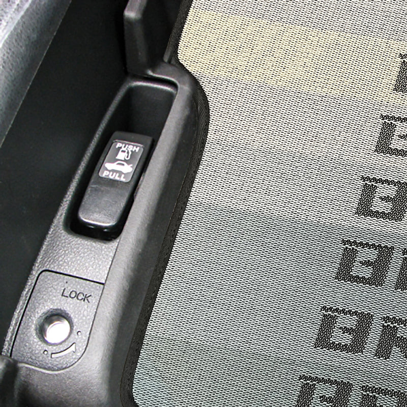 2PCS JDM Bride Racing Fabric Floor Mats Interior Carpets for 2012-15 HONDA CIVIC - Image 4