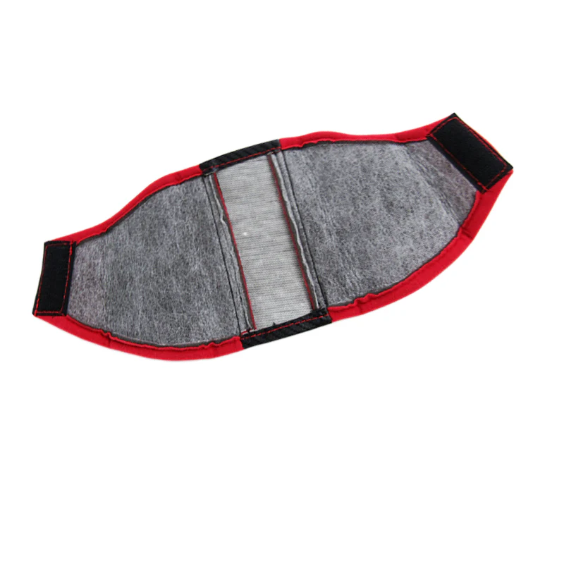 2PCS JDM BRIDE Racing Red PVC Seat Side Cover Repair Decoration Pad - Image 5