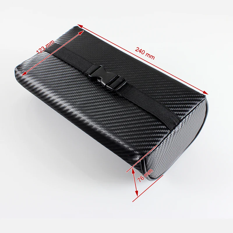 Mitsubishi Ralliart Carbon Fiber Look Seat Pillow x2 - Image 5