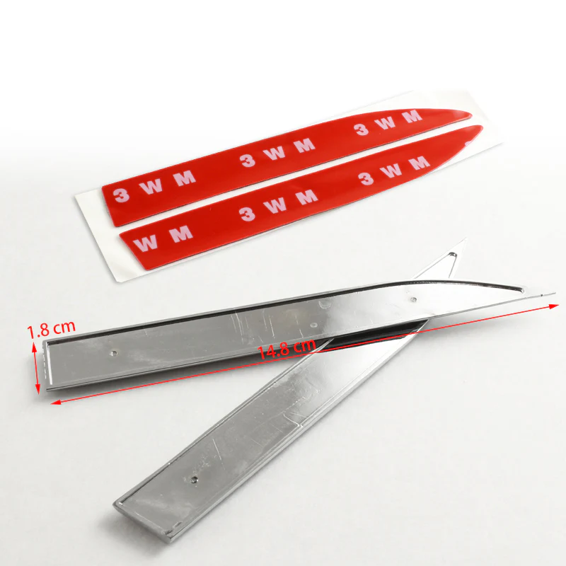 Mazdaspeed Black 3D Metal Emblem Sticker x2 - Image 4