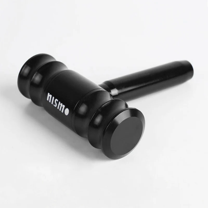 Black NISMO NISSAN Car Shift Knob Aircraft Joystick Transmission Racing Gear Shifter - Image 2
