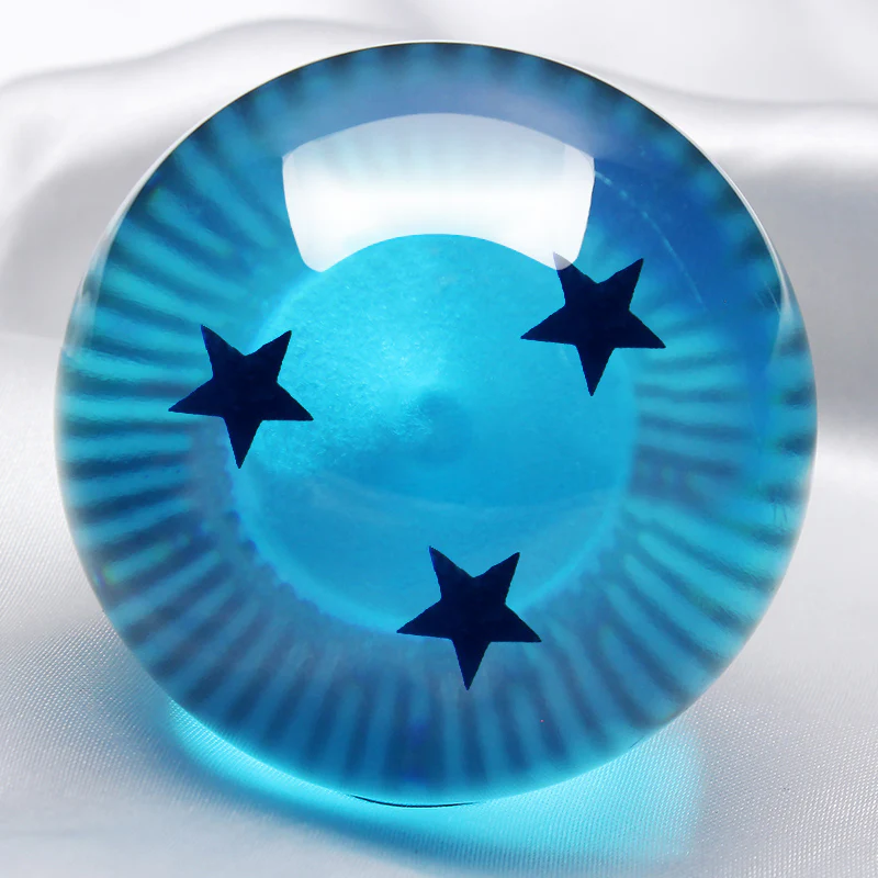 3 Star Blue Dragon Ball Manual Shift Knob