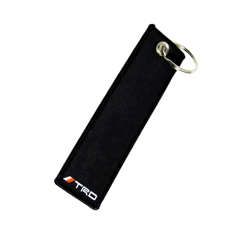 Bride Gradation Cloth Backpack with Toyota TRD Black Harness Adjustable Shoulder Straps with Keychain - Image 9