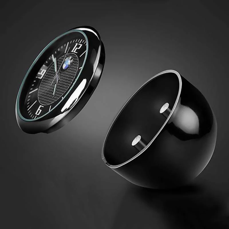 JEEP Set of Car 15" Steering Wheel Cover Quality Leather with Exquisite Clock - Image 8