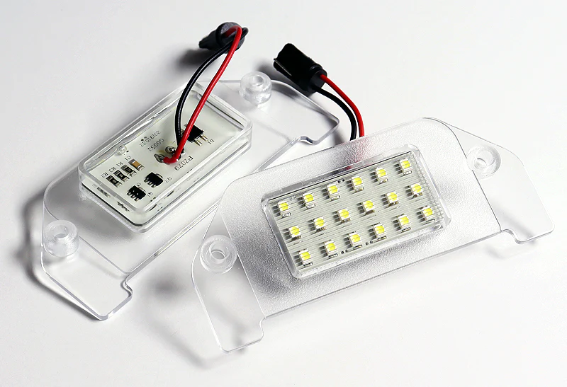 Dodge Charger/Challenger/Avenger White LED 6000K License Plate Lights 2pcs - Image 2