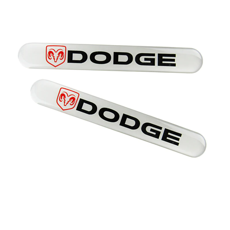 Dodge Set of Emblems with Front Grille LED Light Illuminated Badge Decal for RAM 1500 2500 - Image 4