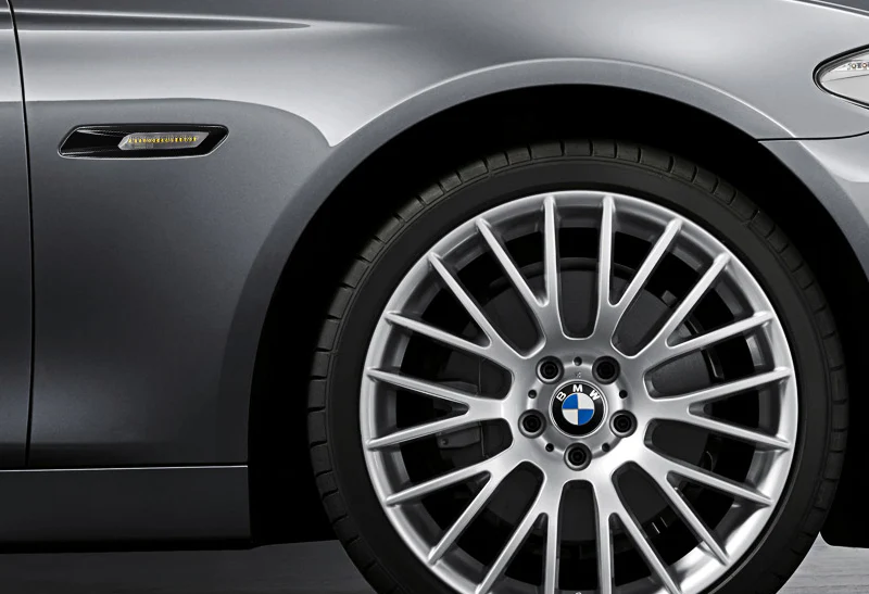 F10-Style BMW E81 E82 E90 E92 E60 E61 White LED Turn Signal Front Side Marker Lights -Clear Lens - Image 5