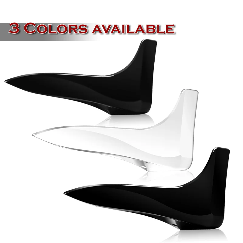 For 03-06 Infiniti G35 Coupe 2-Pcs Painted WH Rear Bumper Lip Mud Guards Polyurethane - Image 4