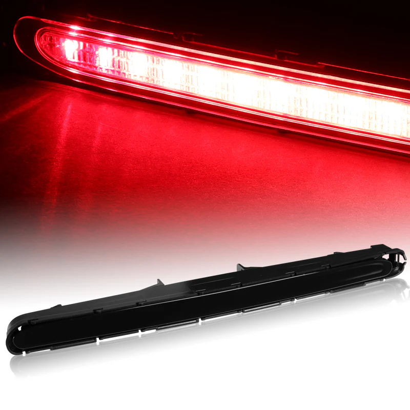 For 2003-2009 Mercedes-Benz E-Class W211 LED Tail Light Third 3RD Brake Light Stop Lamp -Smoked Lens