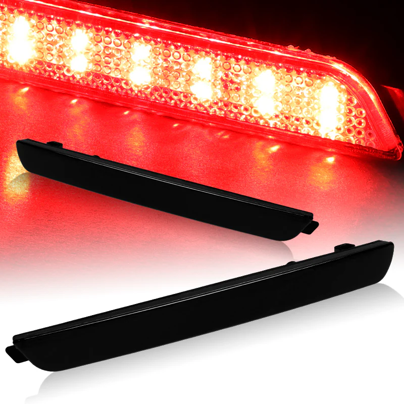 For 2004 – 2009 Mazda 3 / MazdaSpeed 3 LED Rear Bumper Stop Brake Light Kit -Smoke Lens