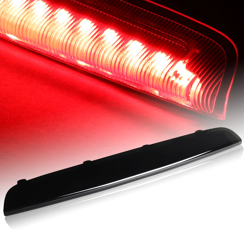 For 2004-2012 Audi A3 S3 RS3 Sportback LED Tail Light Third 3RD Brake Light Stop Lamp -Smoked Lens