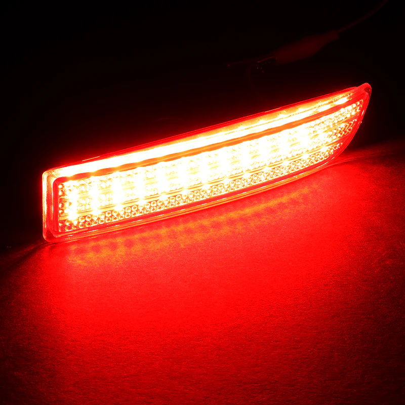 For 2008 – 2014 Scion xD 39-SMD LED Rear Bumper Brake Light Kit -Smoke Lens - Image 4