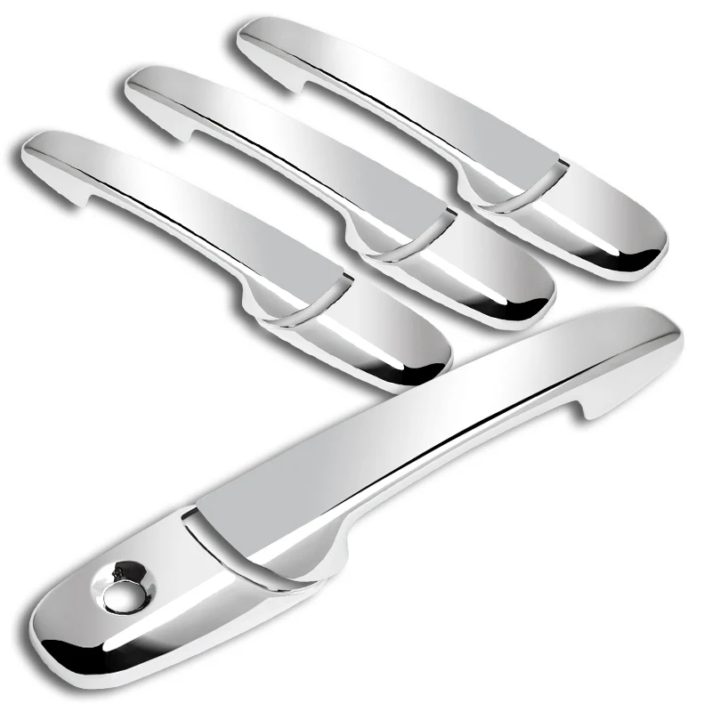 For 2006 - 2010 Mazda 5 Chrome Exterior Door Pull Handle Cover Cap Trim Kit 8PCS
