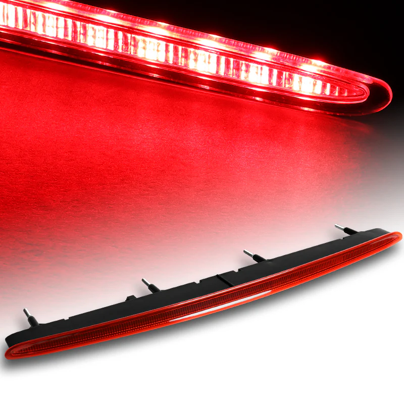 For 2008-2013 BMW E82 E88 1-Series LED High Mounted Center Reflector Third 3RD Brake Light Stop Lamp -Red Lens