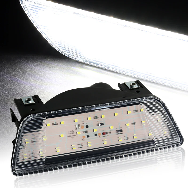 For 2008–2013 Nissan X-Trail 27-LED Tail Bumper Rear Fog Light -Clear Lens