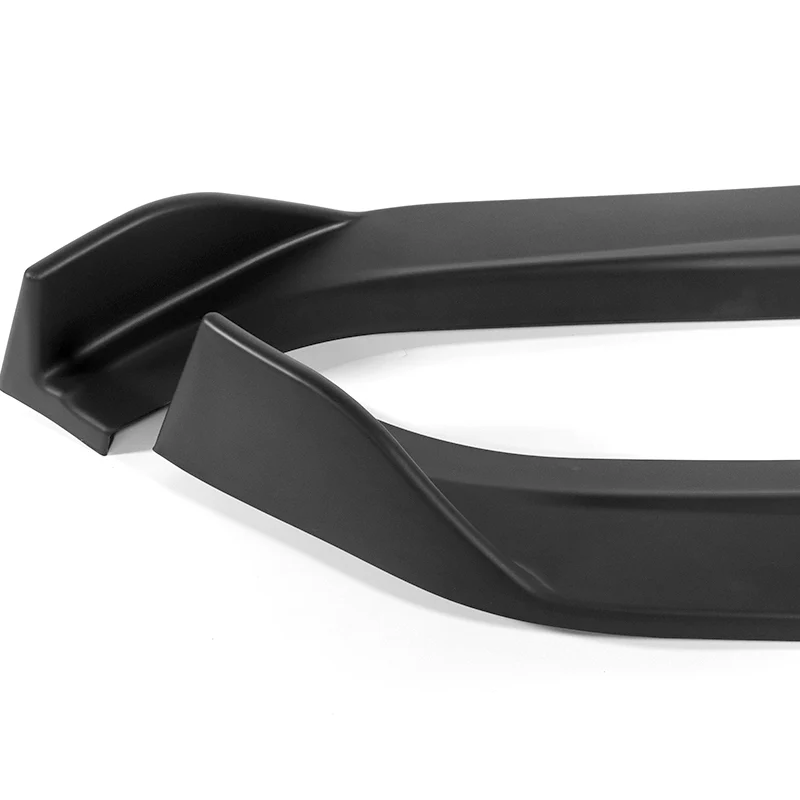 For 2011-2013 Hyundai Elantra Sedan Matte Black Front Bumper Spoiler Splitter Lip - Image 3