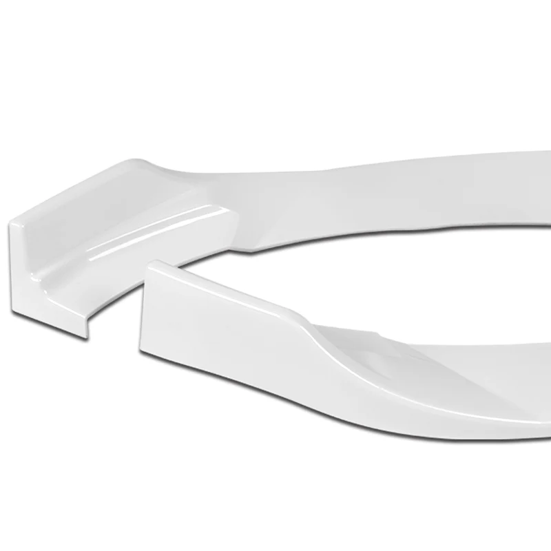 For 2012-2017 Hyundai Veloster Base 3-PCS Painted White Front Bumper Body Spoiler Lip - Image 3