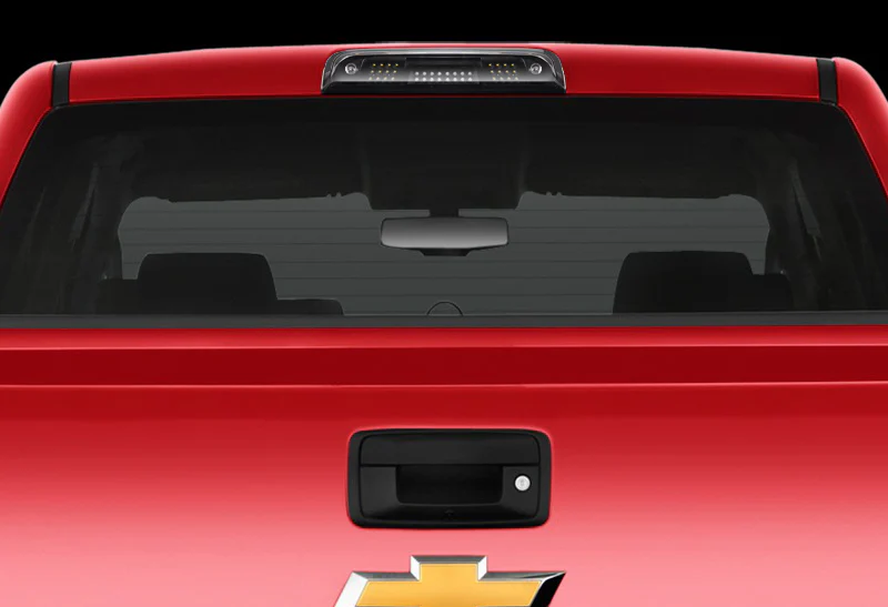 For 2014 – 2018 Chevrolet Chevy Silverado / GMC Sierra LED Third Brake Light with Integrated Cargo Lamp - Black Housing Clear Lens - Image 5