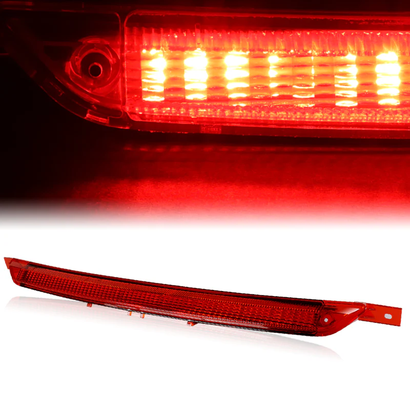 For 2015-2020 Volkswagen E-Golf R GTI LED High Mount Third 3RD Brake Light Stop Lamp -Red Lens