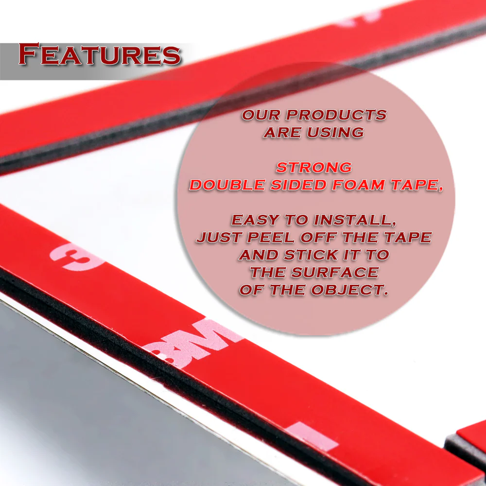 For 2018 - 2024 Toyota Camry Mirror Chrome Exterior Stainless Car Window Door Pillar Trim 6-PCS - Image 4