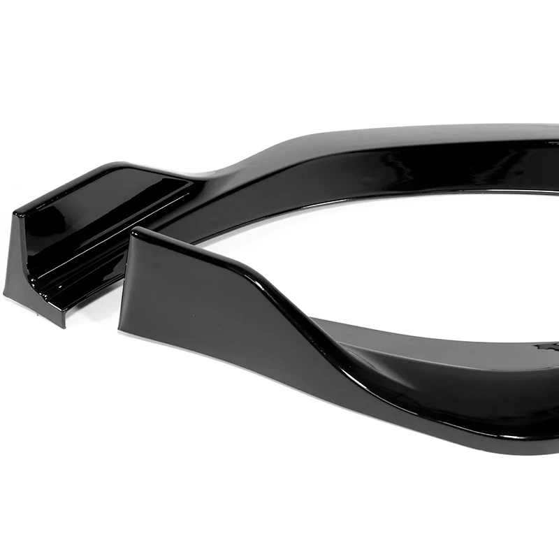 For 2020-2024 BMW 2-Series F44 Gran Coupe 3-PCS Painted Black Front Bumper Spoiler Lip - Image 3