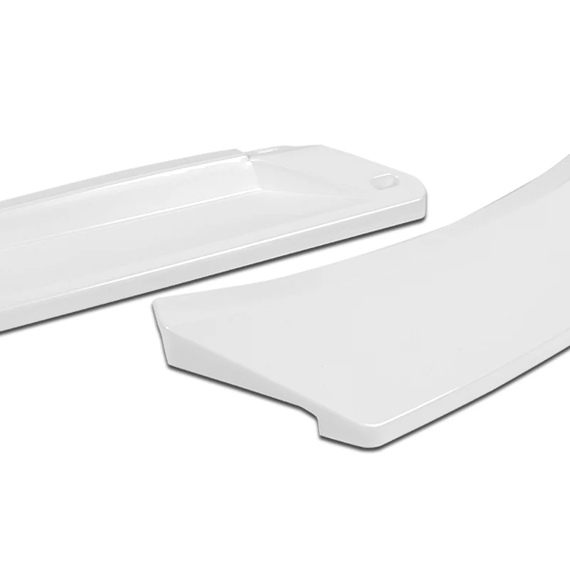 For 2021-2024 Toyota Camry SE Painted White 3Pcs Front Bumper Splitter Spoiler Lip - Image 2